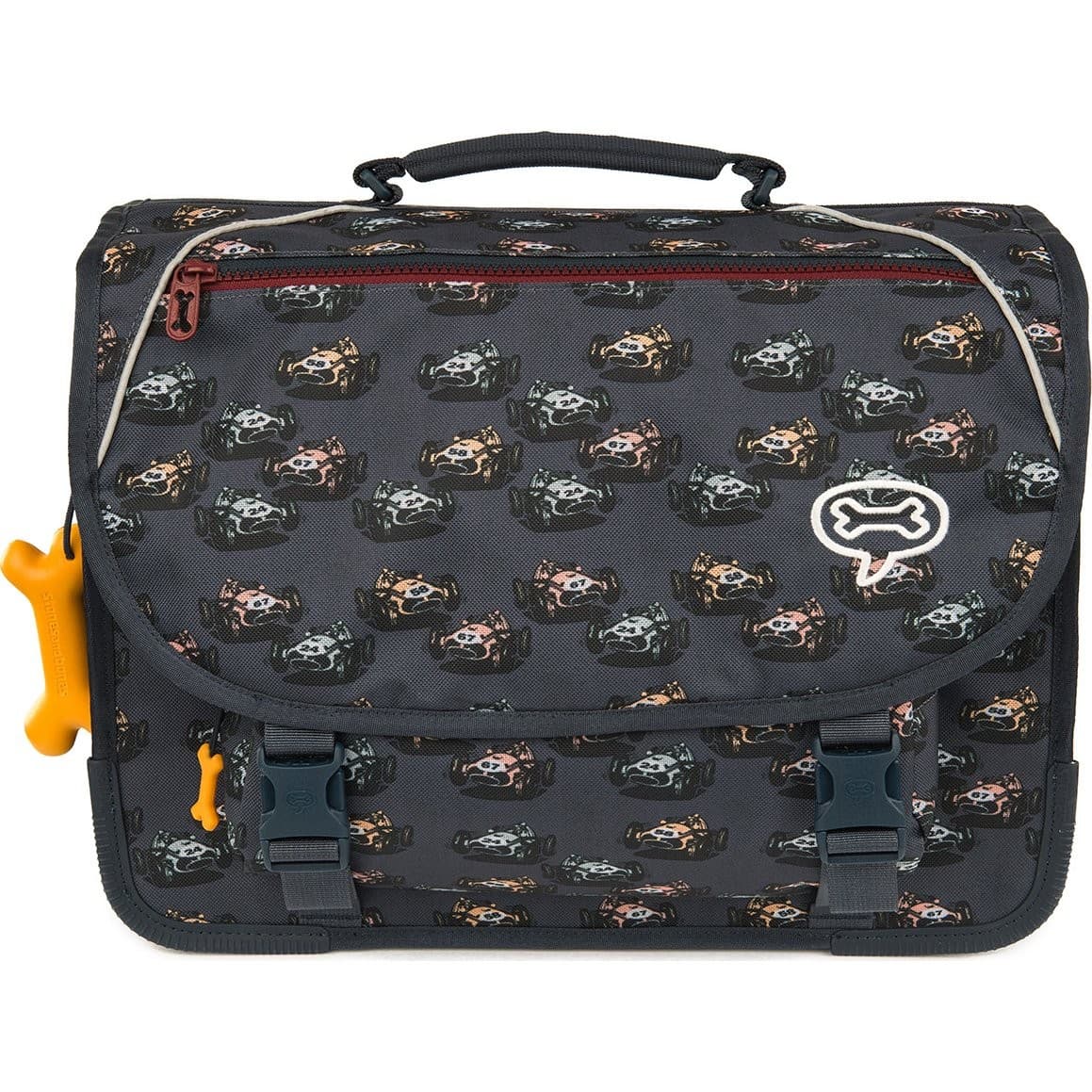 Stones And Bones Cartable Lily Comic Car Navy