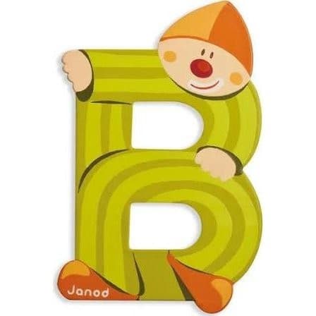 Janod Lettre Bois Clown B