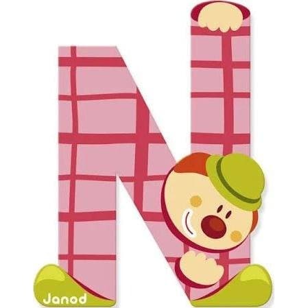 Janod Lettre Bois Clown N