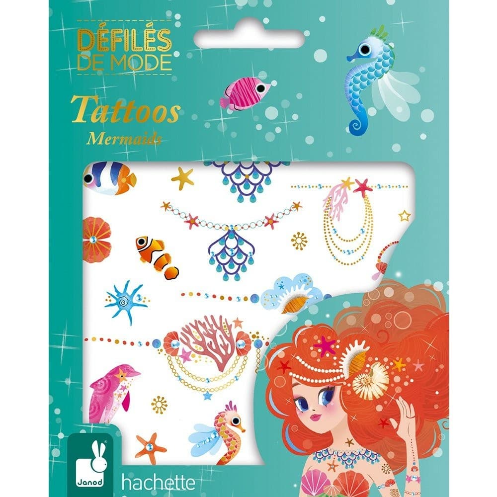 Janod Tatoos Tatouage lavable Sirène
