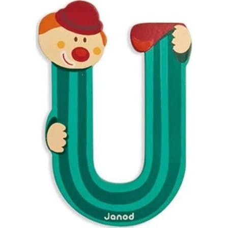 Janod Lettre Bois Clown U