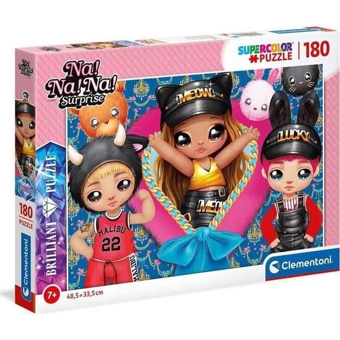 Clementoni Puzzle Brillant 180 pièces Na Na Na !