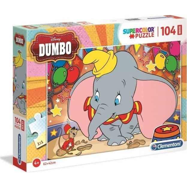 Clementoni Puzzle Disney Dumbo 104 pièces