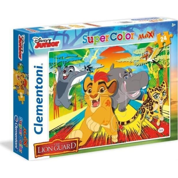 Clementoni Puzzle Maxi format 24 pièces Le Roi Lion
