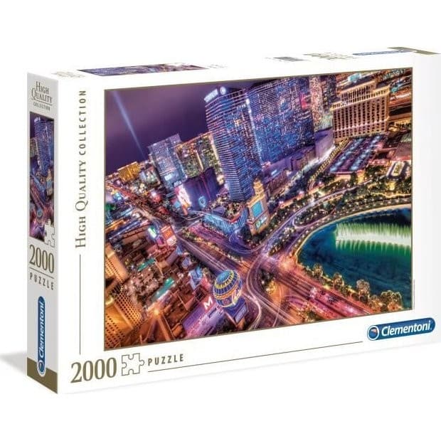 Clementoni PUZZLE 2000 pièces Las Vegas