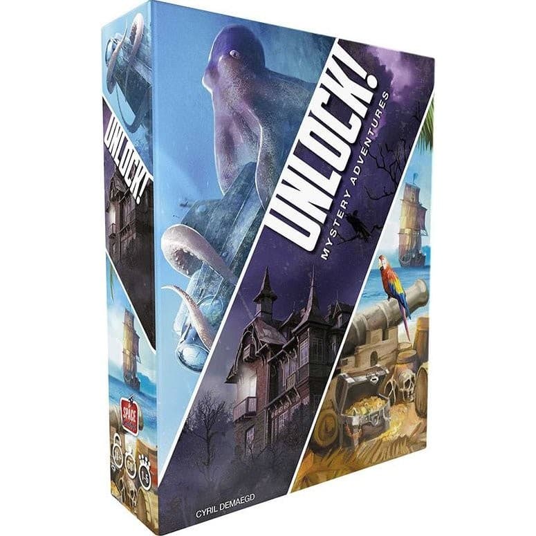 Asmodee Escape Game Unlock 2 Mystery Adventures Space Cowboys