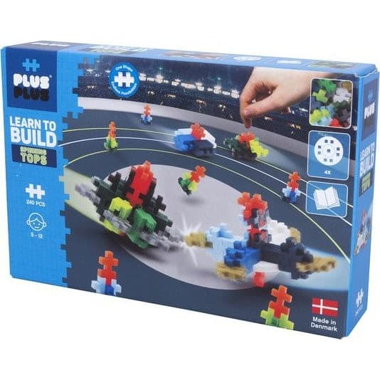 Plus-plus Kit Fabrication Toupies 240 pièces