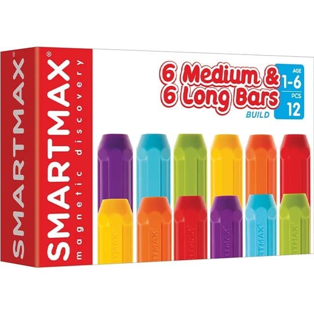 SmartMax Set de 12 pièces magnétiques courts et longs