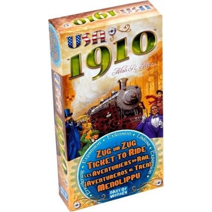 Asmodee Les Aventuriers du Rail : Extension USA 1910