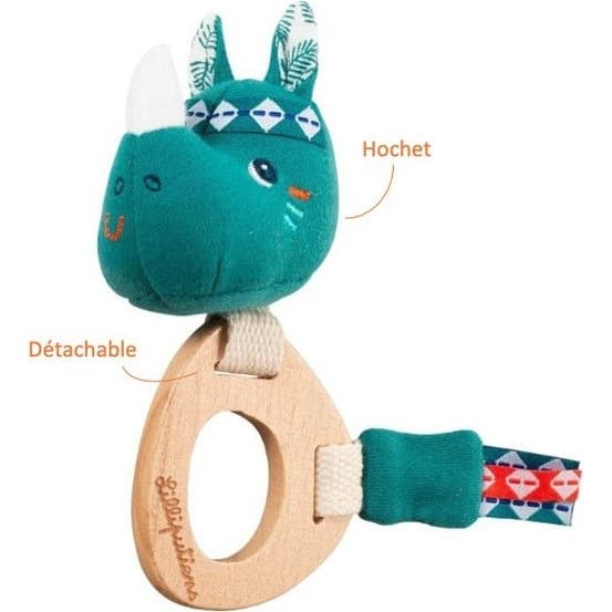 Lilliputiens Marius hochet en bois éco