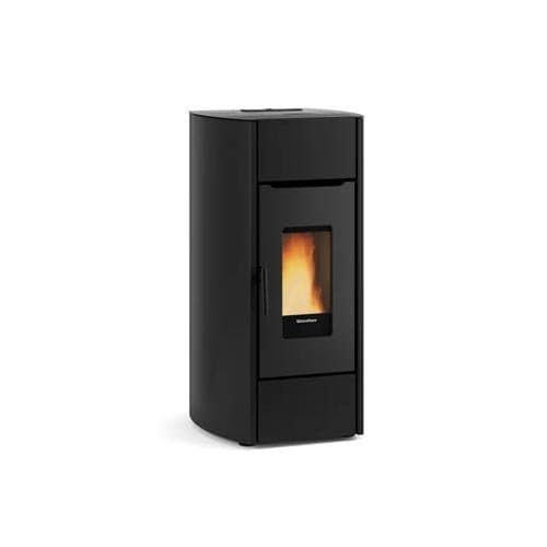 Poêle à granulés EXTRAFLAME Mirka Plus 8 kW Noir
