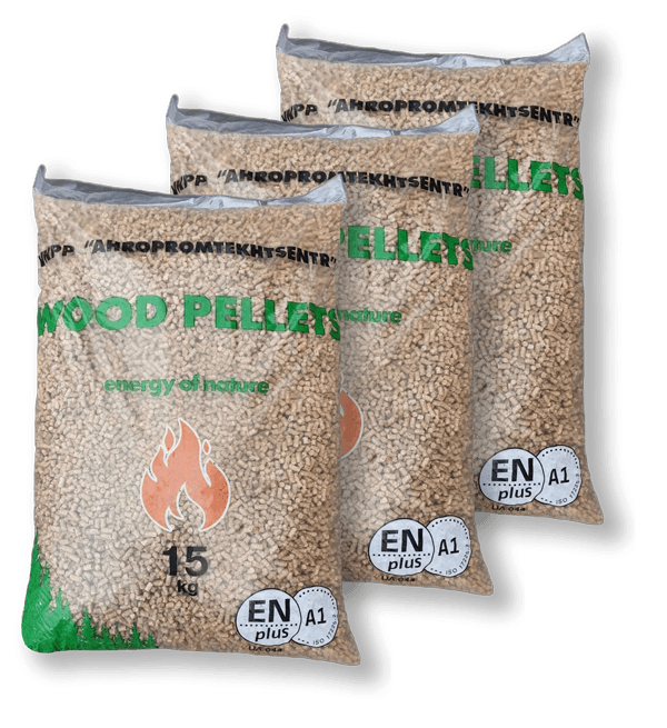 70 sacs de 15 kg de Pellet Eco Pin certifiés DINplus et ENplus A1