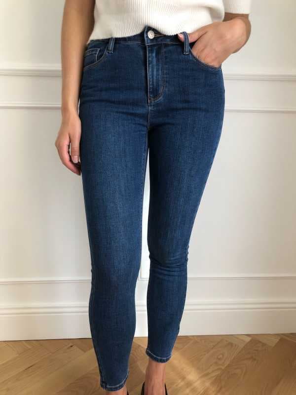 Jean slim bleu foncé - Amélie T.42