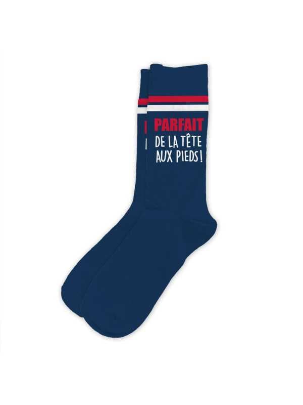 Chaussettes bleues homme - Parfait de la tête aux pieds !