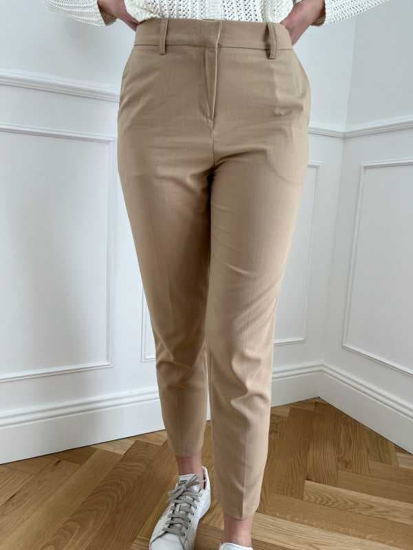 Pantalon cigarette beige - Violaine T.34