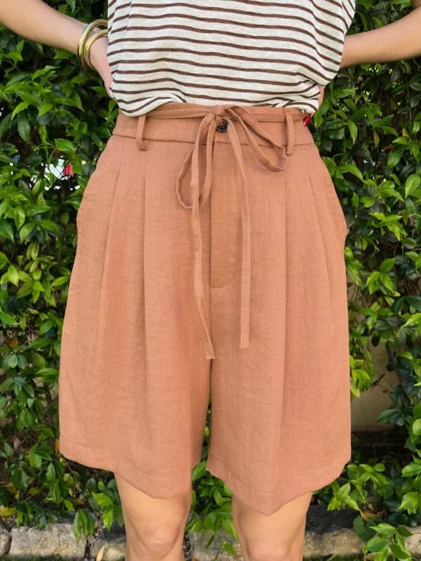 Short long marron - Hayat T.38