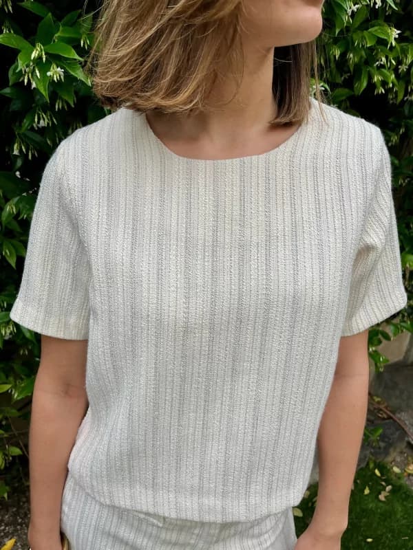 Blouse rayée beige - Darcy T.36