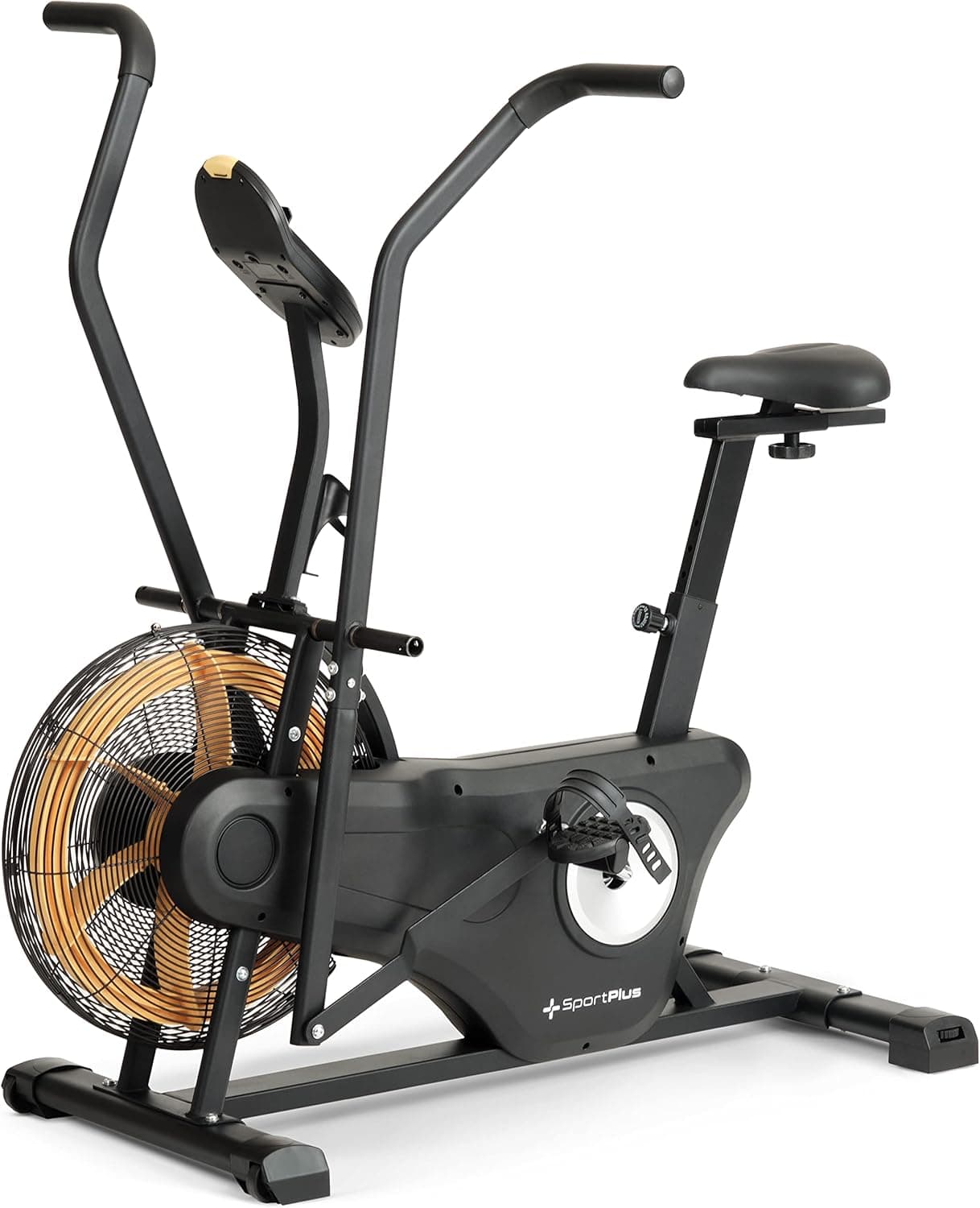 Air bike résistance à l’air écran LCD charge max 135 kg - Black/Red + Non compatible avec l'application