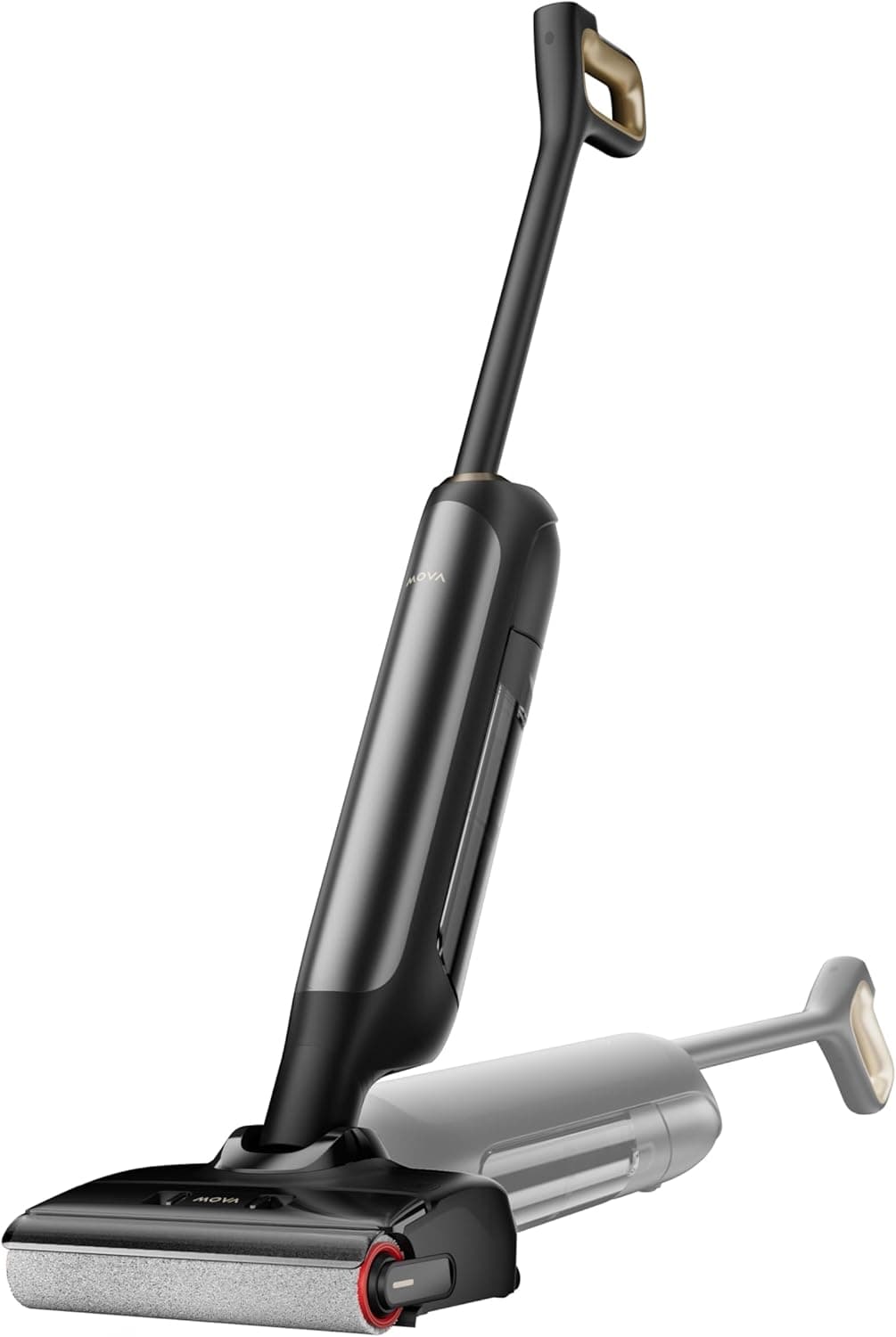 Aspirateur laveur sans fil – 20 kPa puissant, Eau chaude 80°C, Auto-nettoyage 100°C & Séchage 90°C, Double bord - M10