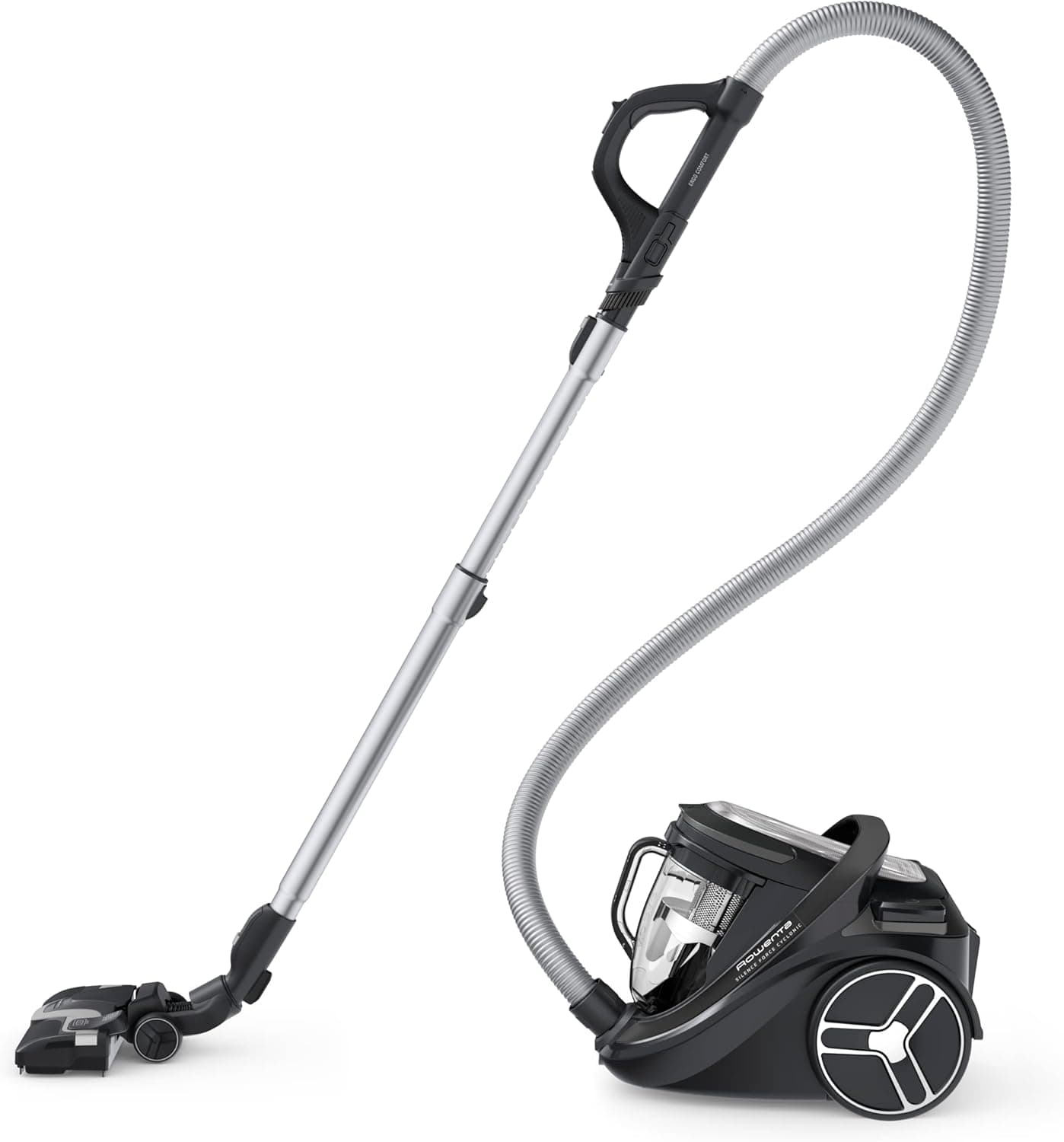 Aspirateur sans sac silencieux – 59 dB, 500W, filtre HEPA haute efficacité