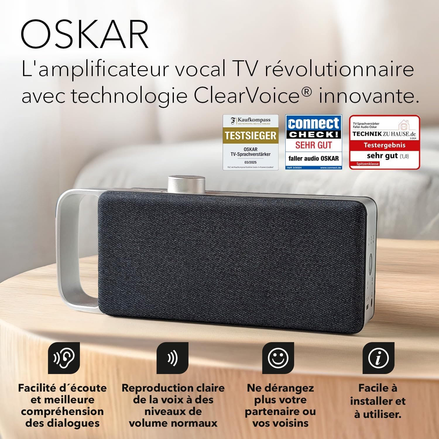 Barre de son TV portable 25 W