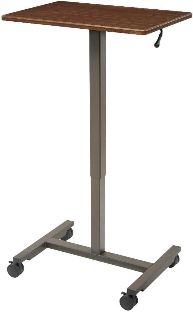 Bureau électrique réglable en hauteur – Élégant 121×61 cm, tiroir, 3 mémoires & double USB - 62 x 43 cm - Érable - pneumatique