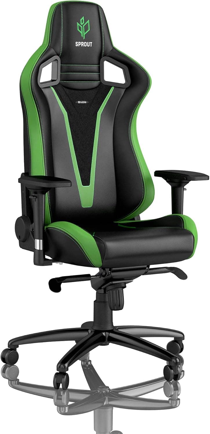 Chaise gaming ergonomique – Édition Java, accoudoirs 4D, dossier 135°, confort premium - Édition Sprout
