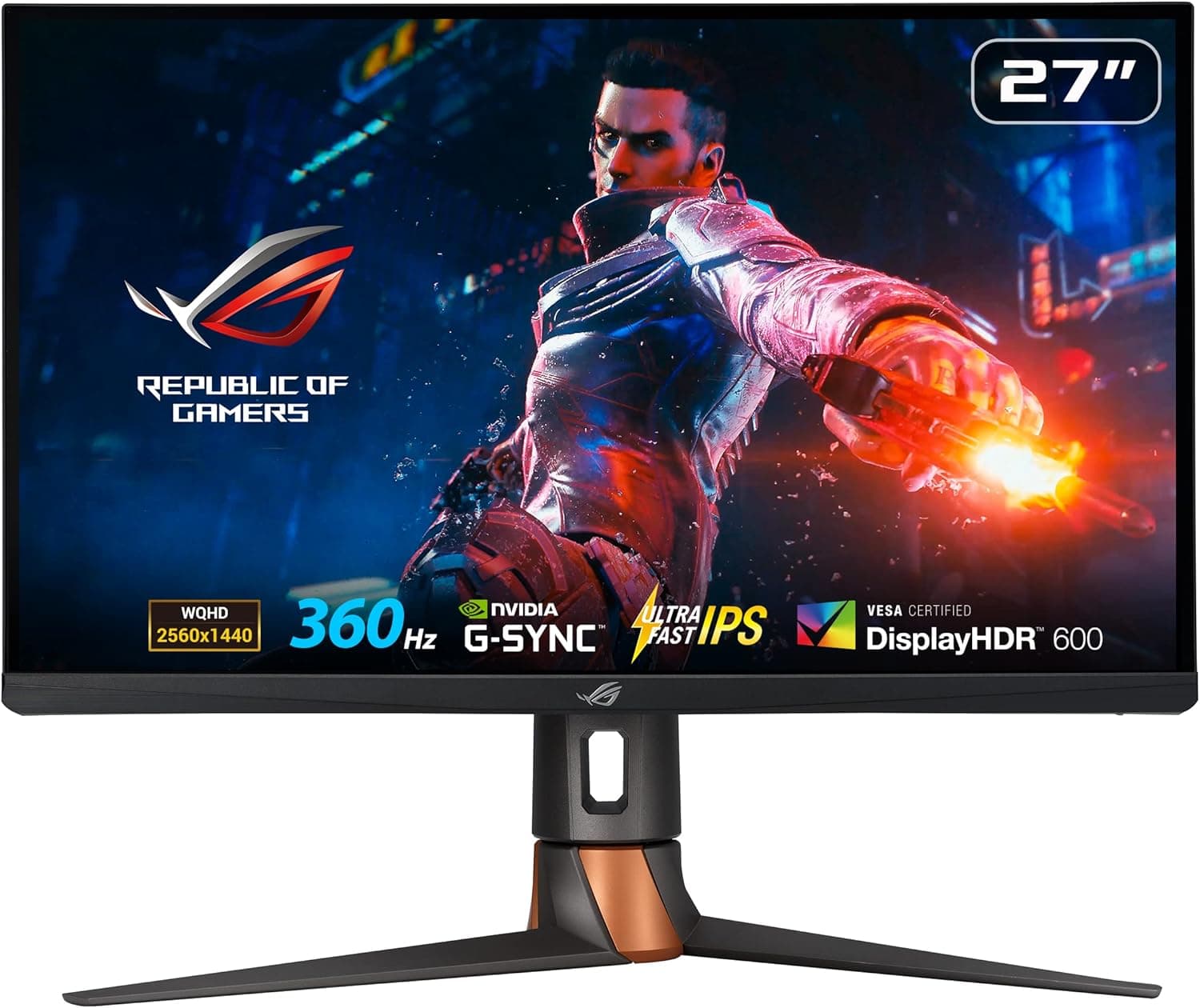 Écran Gaming 4K 32’’ – OLED QD-OLED 240 Hz, 0,03 ms, HDR True Black, G-Sync & FreeSync, USB-C 90 W - 27" QHD - 360hz