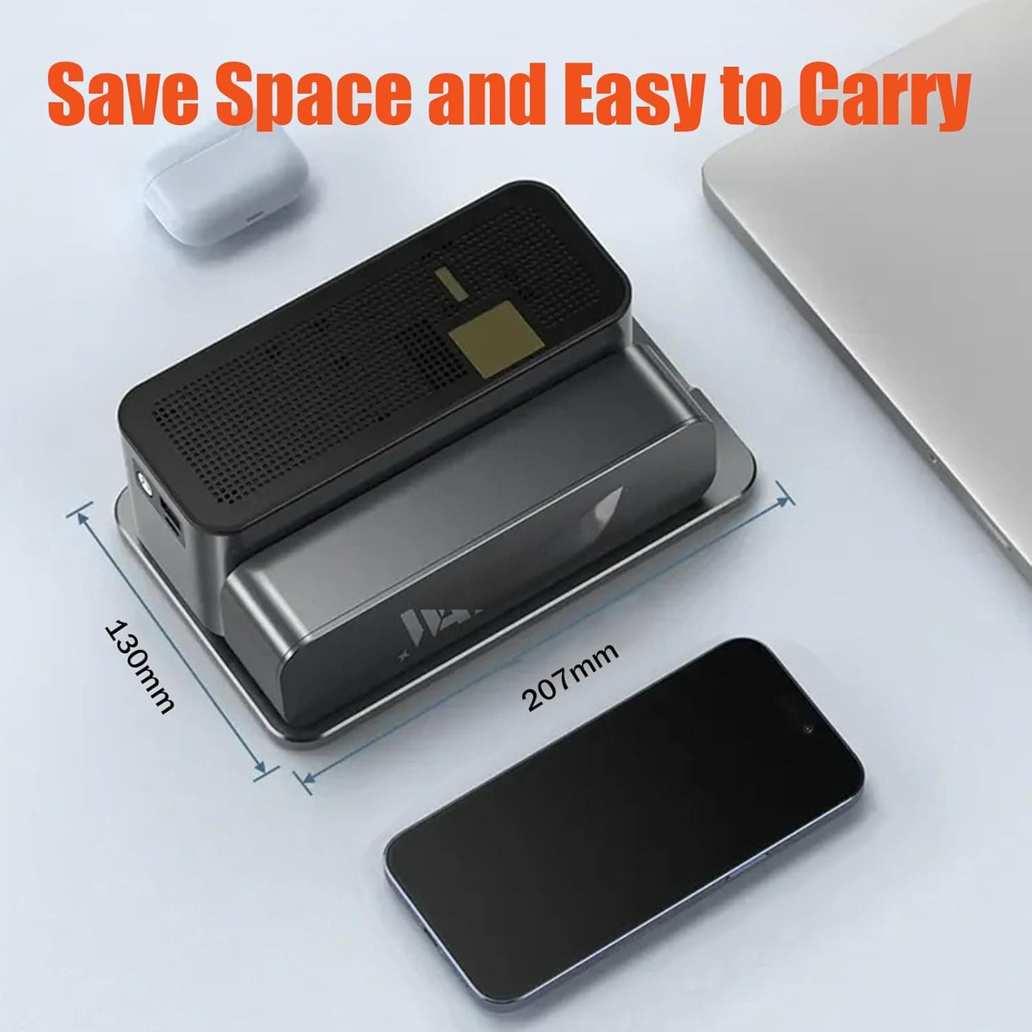 Graveur laser pliable 5 W, autofocus, bouclier de protection, zone 80×80 mm