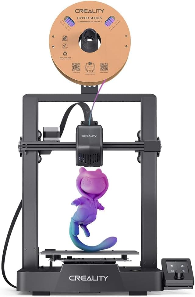 Imprimante 3D multicolore Ultra-Rapide – 500 mm/s, Auto-nivelage, CFS 16 couleurs (260×260×300 mm) - Ender 3 V3 SE
