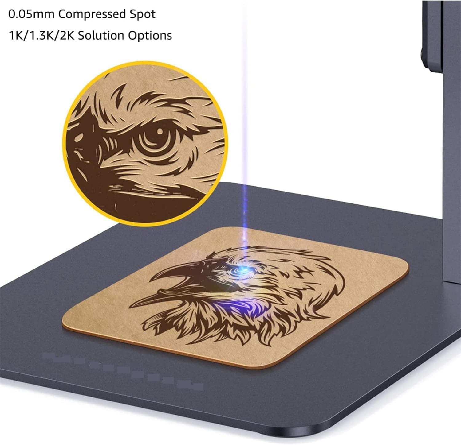 Machine de gravure laser portable 5 W 450 nm Bluetooth 5.0