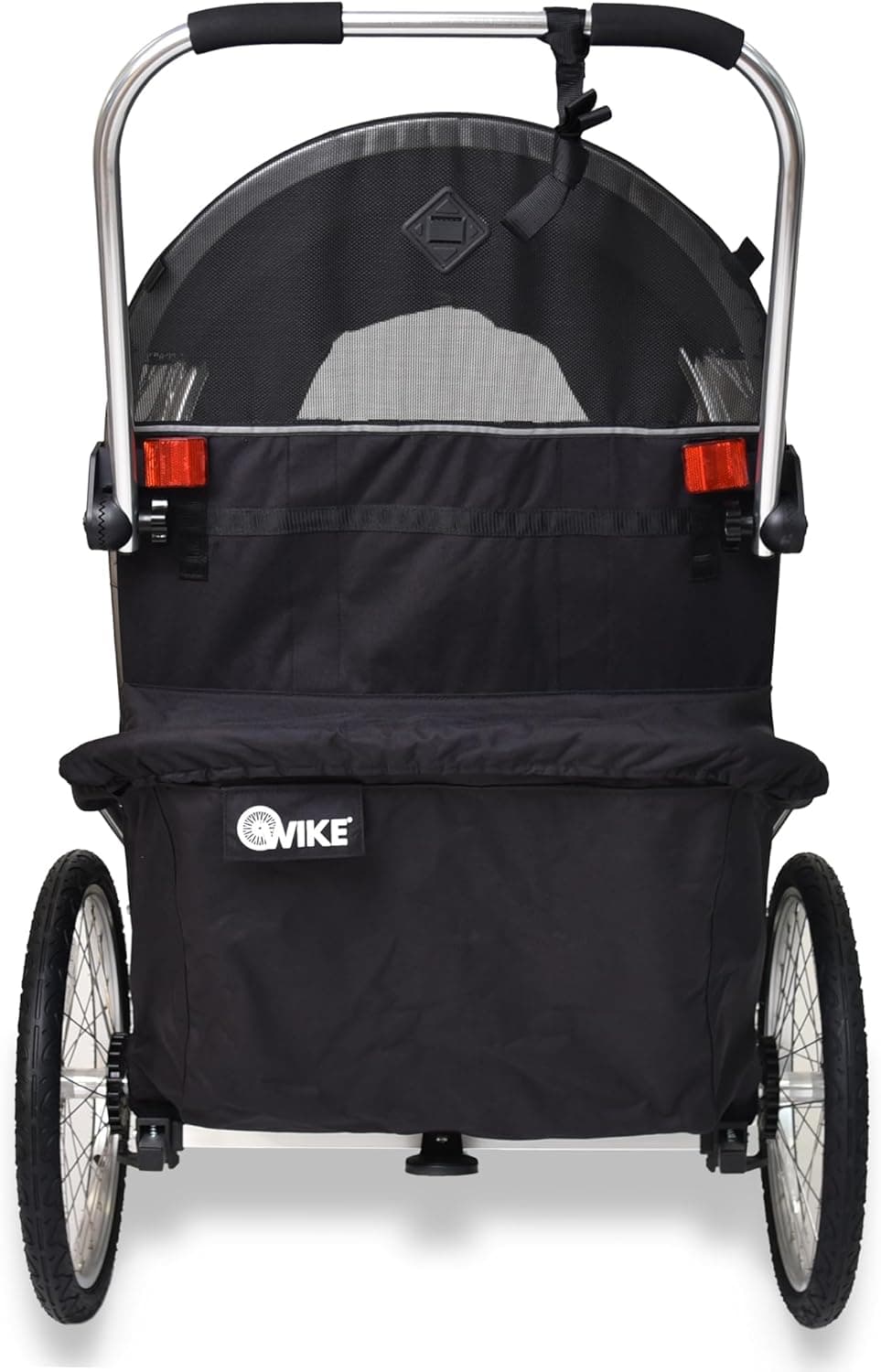 Remorque vélo enfant avec siège rembourré et kits poussette/jogging