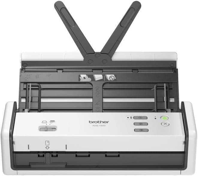 Scanner de documents portable ultra-compact A4 – 25 ppm, recto-verso, USB - Nouveauté : ADS-1300 - USB