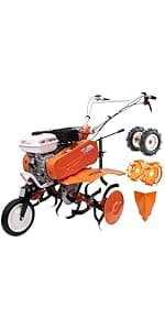 Motobineuse thermique semi-professionnelle RURIS 7000FR ACC2 7 CV 212 cc