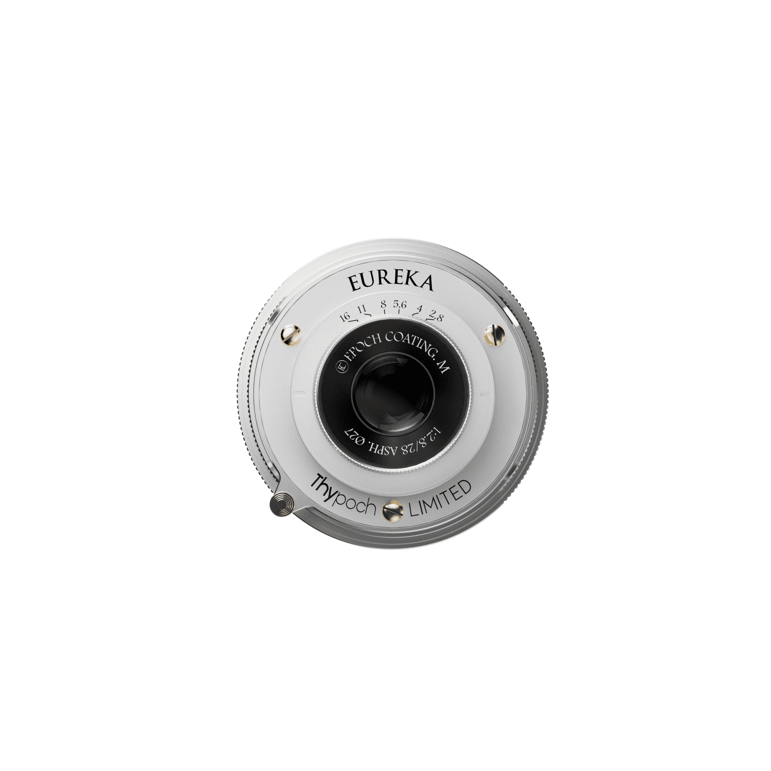 DZO Optics Thypoch Full-frame Photography Lens Eureka 28mm f/2.8 ASPH for Fujifilm X Mount Pearl White