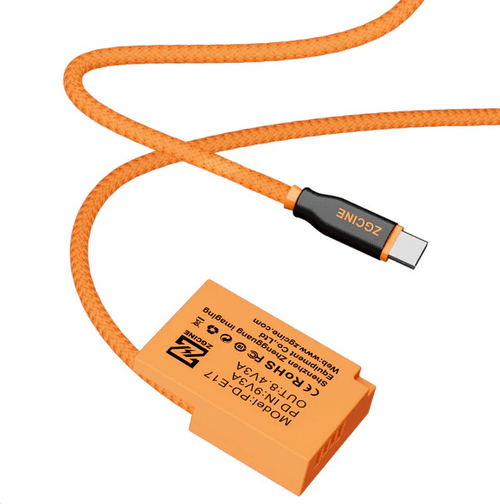ZGCINE USB-C PD to LP-E17 Dummy Battery Cable
