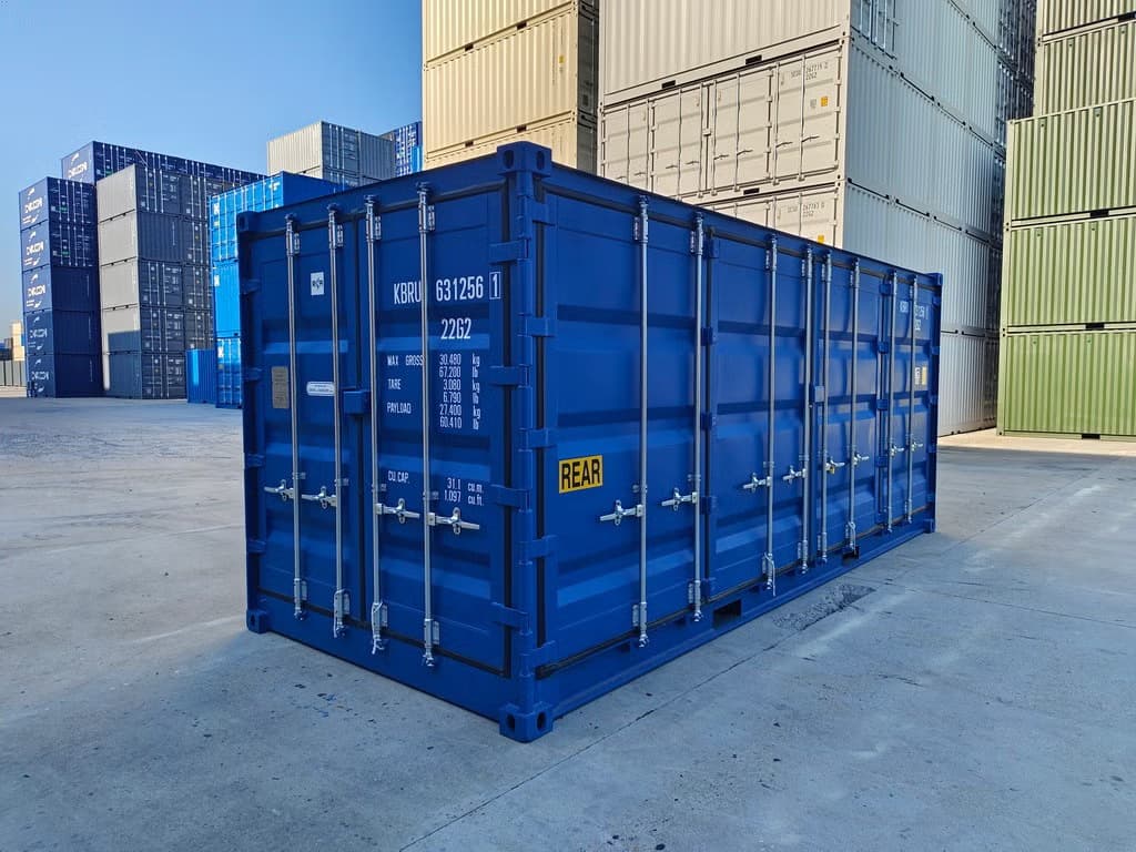 Contenedor MarÃtimo 20 Pies con Puertas Laterales
