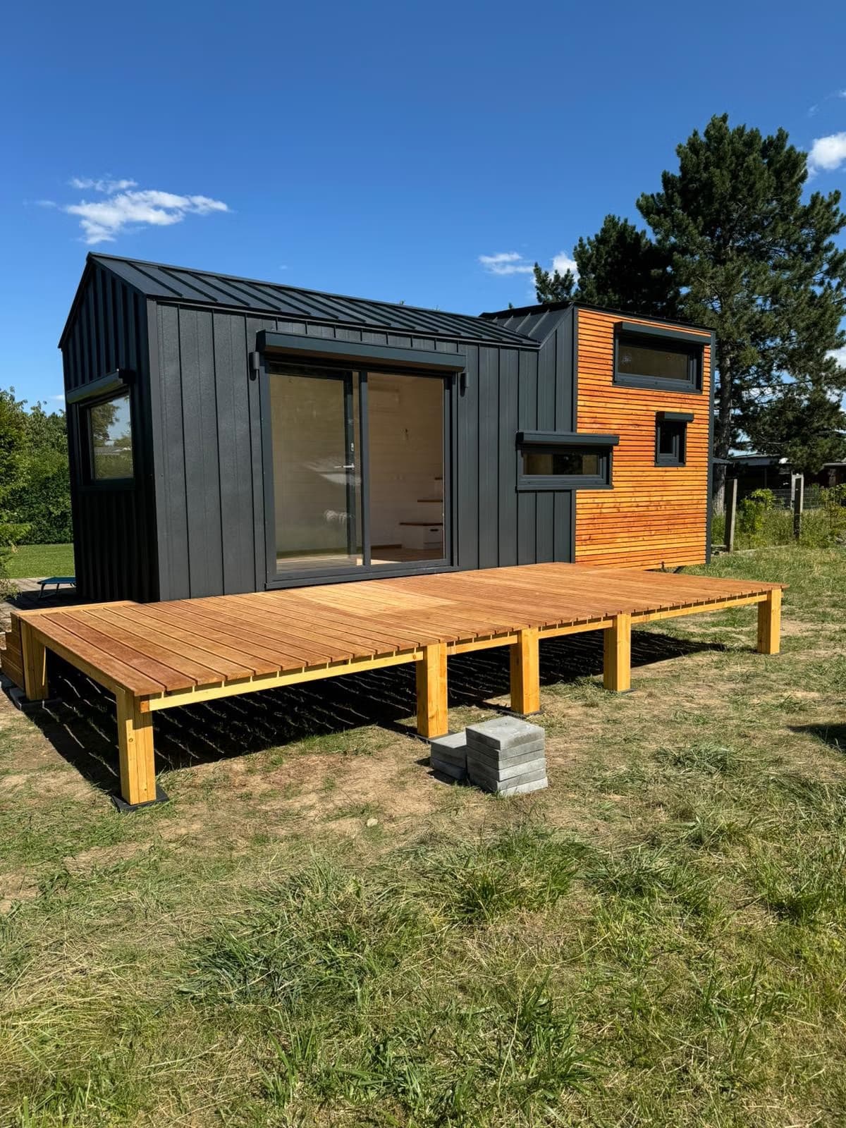 Tiny House Premium con Terraza — Nueva, Llave en Mano, Todo Incluido