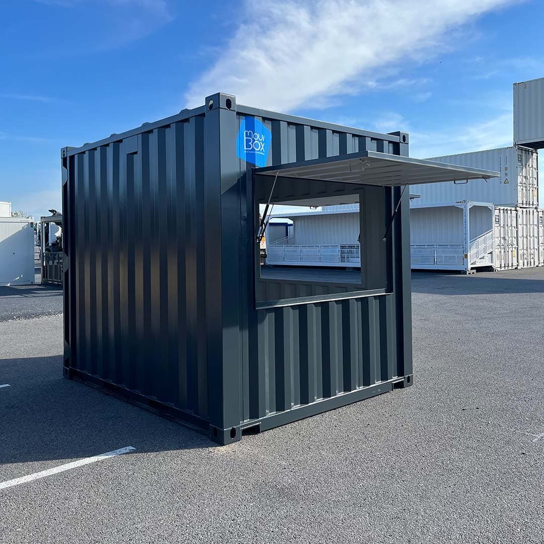 Contenedor Comercial 10 Pies — Kiosco · Stand · Punto de Venta