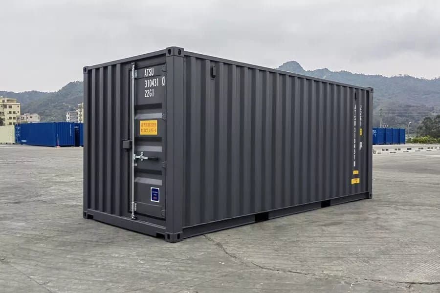 Contenedor MarÃtimo de 20 Pies con Tres Puertas (Ref: 1009)