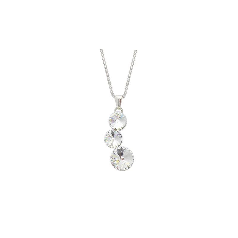 Collier femme en argent & cristal de Swarovski - Grelots - Lyn&Or Bijoux