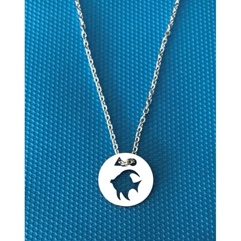 Collier femme argent, créateur CabaneTchanque, Pendentif Poisson - CabanetChanque