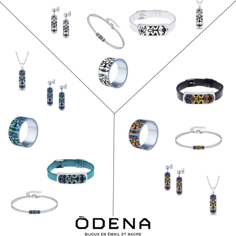 Bijoux femme originaux Odena, thème Cartouche Egypte antique - Bijoux Odena
