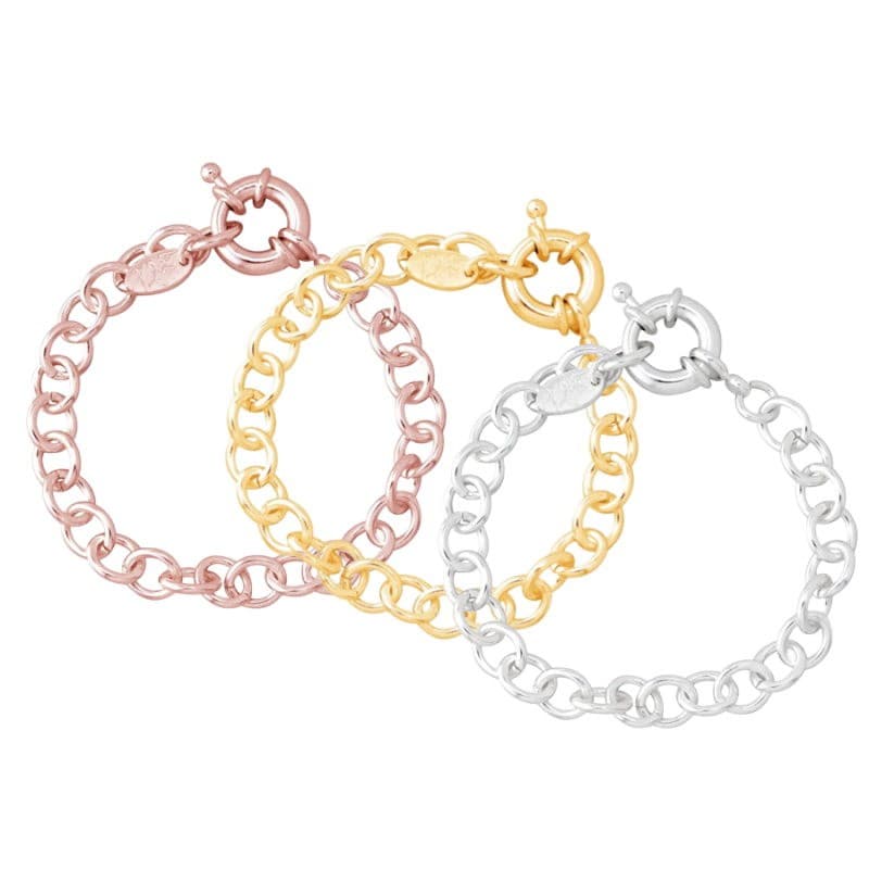 Bracelet accroche-charms pour femme - Création Zoé Bijoux - Zoé Bijoux