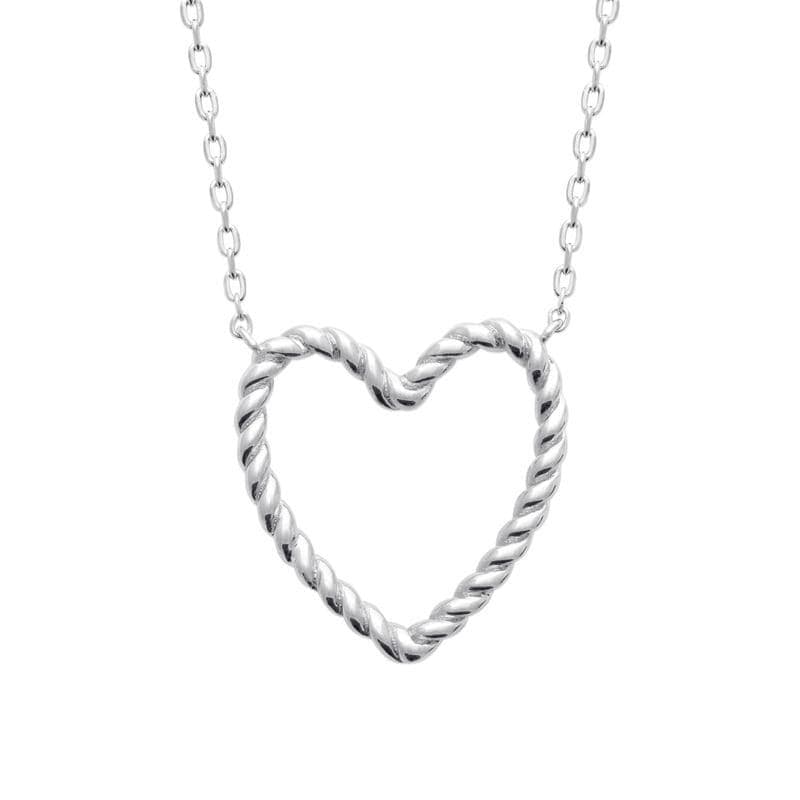 Collier romantique en argent 925 millièmes - Ginny - Lyn&Or Bijoux