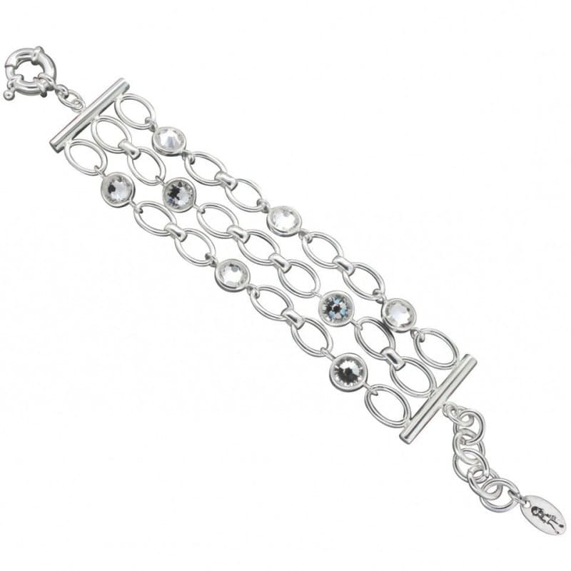 Bracelet femme en argent et cristal de Swarovski, Zoé Bijoux - Princesse - Zoé Bijoux
