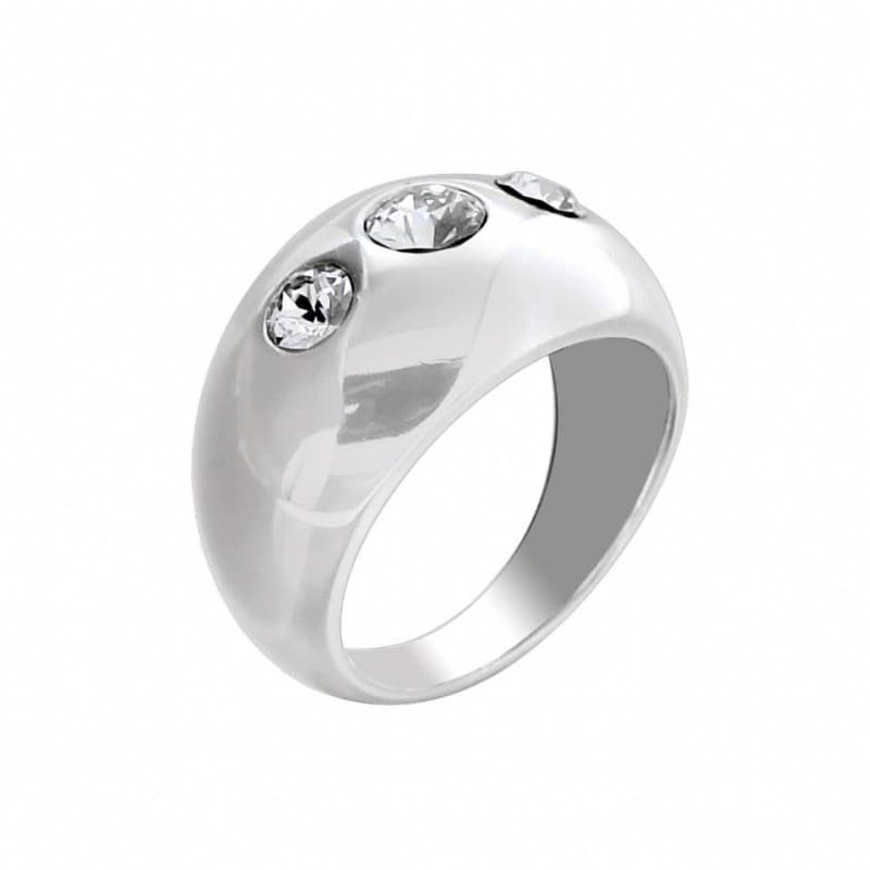 Grosse bague femme en argent & cristal de Swarovski, Zoé Bijoux - Tokyo - Zoé Bijoux