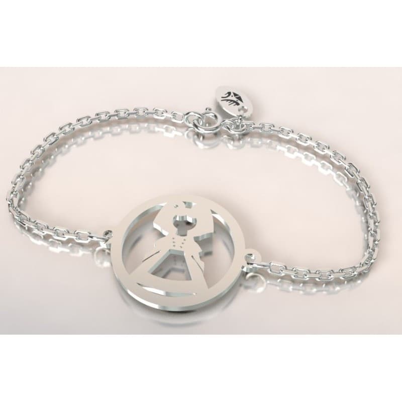 Bracelet Alsacienne pour femme, argent 925, Bijou de créateur - CabanetChanque