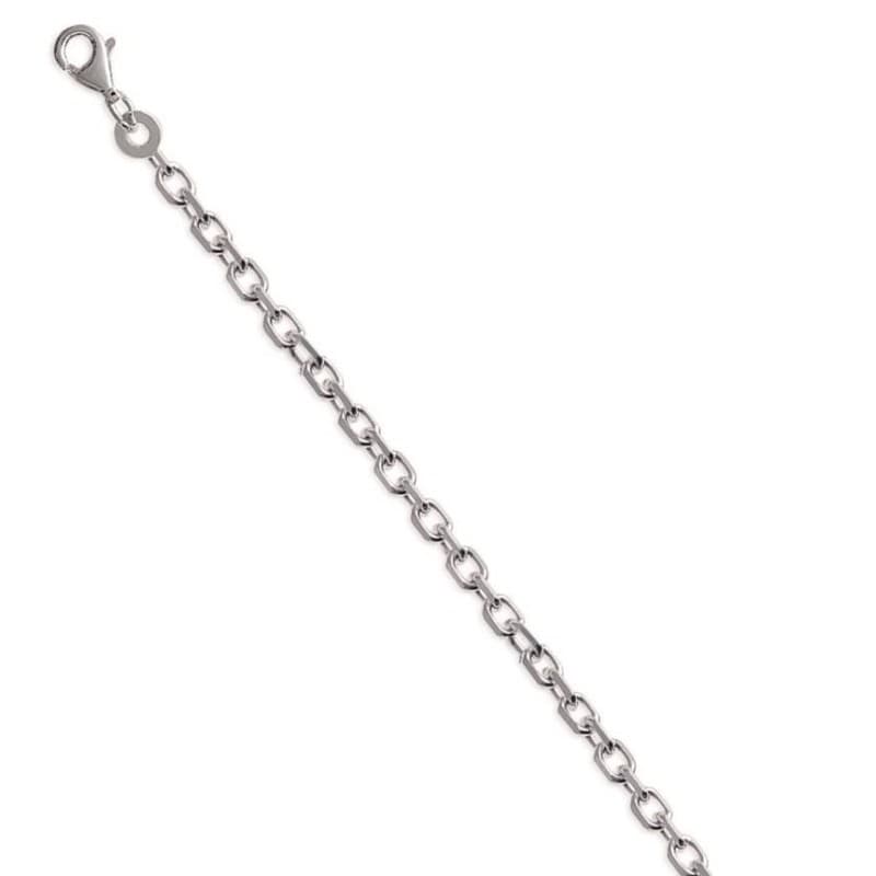 Chaîne homme, femme en argent 925, maille forçat 2,60 mm - Lyn&Or Bijoux