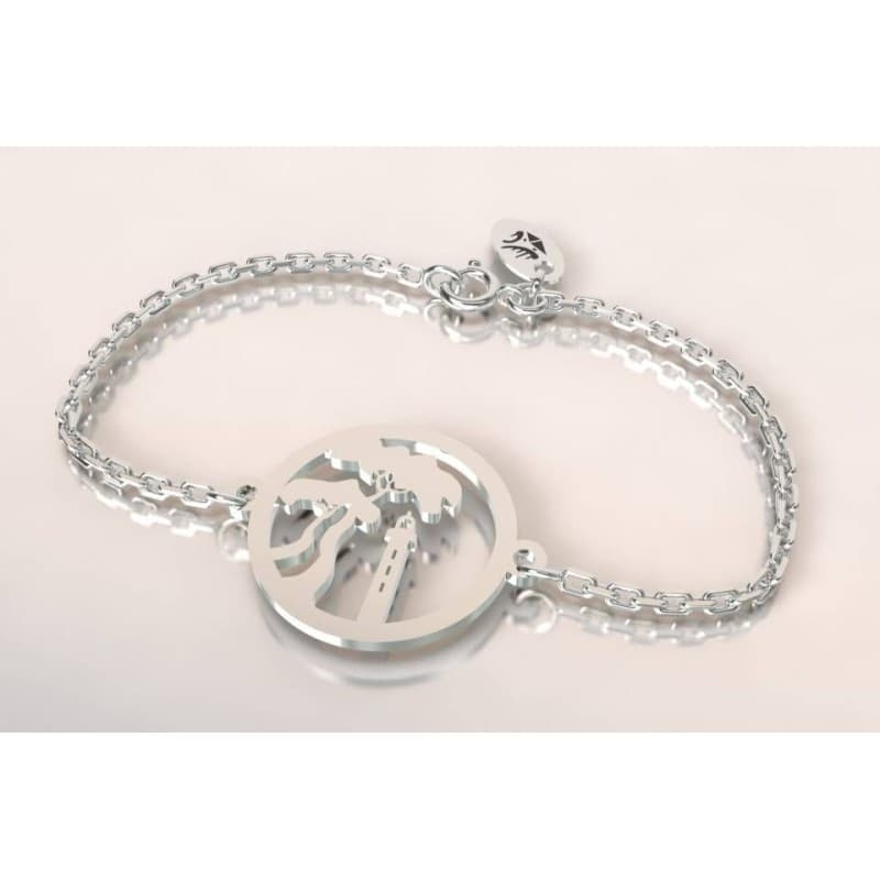 Bracelet femme en argent, Pin Parasol par CabaneTchanque - CabanetChanque